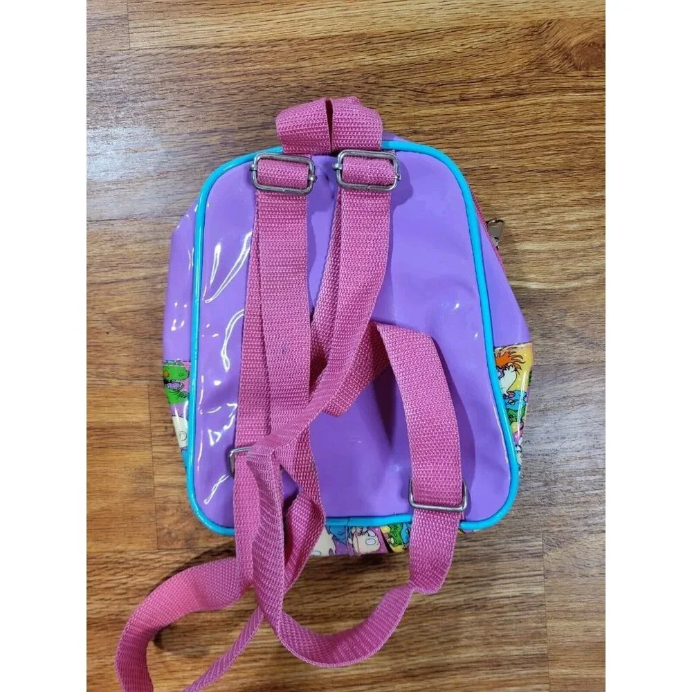Vintage 90's Nickelodeon RUGRATS Tommy & Angelica MINI‎ BACKPACK Read